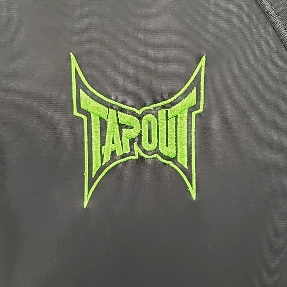 Vintage‎ Y2K Tapout Hoodie L MMA Grunge Skater Goth Emo Punk